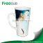 Sunmeta 17oz Conical Ceramic White Sublimation Mugs (SKB-37B)