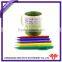 Custom permanent marker pen, 12 colors non-toxic ceramic marker pen for children