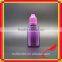 Essential oil dropper bottles with pet bottles for cosmetics with colored plastic dropper bottle