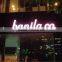 Marseille led channel letters led facade letters custom logos led acrylic doors designs