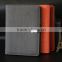 Custom Hardcover Lock Daily Planner Notebook with Power Bank and USB for Corporate Gift,Business Gift