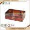 Big customers cooperation good quality Accept OEM rustic hinging black slate wooden tray
