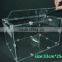 Hot sales flat packed pvc terrarium with great price custom