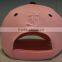 Pink embroidery baseball cap for girl