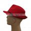 2015 best quality of red billycock hat, winter hat, party hat