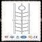 Metal decorative flowes accessories for balcony railings