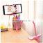 Cell Phone Holder for Desk, Universal Cell Phone Clip Holder Lazy Bracket Flexible Long Arms Cell Phone Holder for Desk