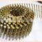 China  supplier high quality yellow shank new coil nail