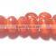 AAA Chinese Orange Cats Eye Stylist Roundel Big Hole Beads