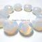 AAA Chinese Fire Opal Fancy Stylist Rondelle Big Hole Beads