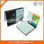 Creative combined note pad PET inside Customized printed sticky pad