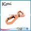Fashion bag flat metal dog collar snap hook