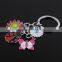 New Arrival Animals Key Chain Lovely Keychain Fashion Alloy Metal Keychain as Gift