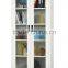 cheap glass door filing cabinet steel office furniture