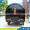 Factory Supply Mobile Ice Cream Cart, Customized Logo Street Fast Food Cart/ Fast Food Trailer