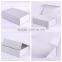 Silver foil cosmetic floding gift paper box
