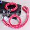 Adjustable Rope Braided Paracord Dog Collar