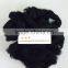 100% sheep cashmere19.5 & 40-50mm, dyed black color