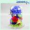 handmade Long stem glass fresh flowers The colorful Roses dried on sale