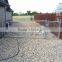 Galvanized chain link fence with galvanized steel pipe/tube,chain link fence gate with competive price