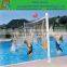 best quality funny inflatable water volleyball set/PVC inflatable water volleyball stand set with net