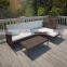 Outdoor furniture PE rattan sofa set Lounger sofa set