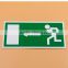 Emergency PVC Exit Safety Sign