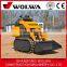wolwa brand mini skid steer loader with various attachment for sale