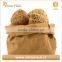 wholesale Round washable kraft paper storage bag home decoration bag