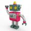 custom make small plastic robot toys,OEM design plastic robot models