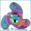 Custom Logo Zinc Alloy Metal Fingertip Gyro Spinner Toys for Kids & Adults