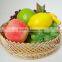 Set 3 Willow With Lining Decorative Fruit Basket Decoration
