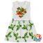 red floral dress dance girl 3d print summer dress