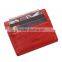 Utral Slim genuine Leather Wallet Credit Card Case Sleeve Card Holder With ID Window