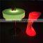 Factory Sale LED Illuminated Round Bar Table with Multi Sizes