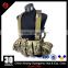 camouflage color army combat tactical vest with pockets for bullet army tactical vest
