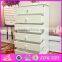 2016 wholesale bedroom white solid wood cabinets W08H065