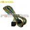 S20177 120in 4 Way Towing Trailer Hitch Light Wiring Tow Harness Extension Connector Kit