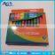 customized cheap crayon pen with paper box for promotion