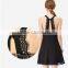 Latest fashion lace straps women sexy dresses