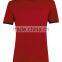red Slim Fit T-Shirt with crew neck Custom Short Sleeves Mens T-shirt casual plain t shirt For Male