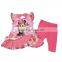 GZY bulk cheap baby girl boutique clothing set girls new design stock kid dress