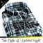 Factory direct price new fashion style plaid flannel long sleeve 100% cotton shirt for men