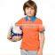 new design short sleeve kid's slim fit contrast trim polo shirt