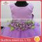 Purple Ball Gown Flower Girl Dress for 5-6 Years Girl