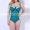 Nylon Polyester Plus Size One-piece Swimsuit