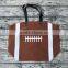 Women's Fashion American football tote bag rugby tote bag