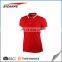 Woman sport polyester golf polo shirts wholesale