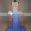 CE768 New Model Fashion See Through Back Beaded Designer Evening Gowns