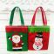 wholesale portable felt christmas gift bag for christmas decoration